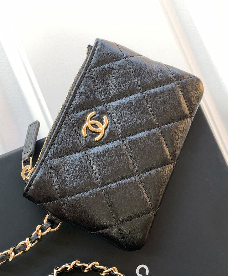 Chanel Clutch With Chain AP4572 Black